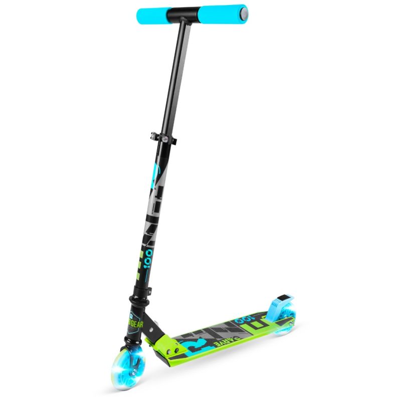 Madd Gear Carve Rize Foldable Light up Wheel Scooter - Waves