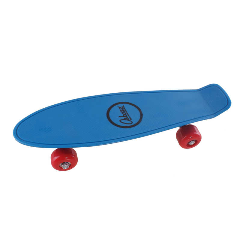 Ozbozz 17" Plastic Cruiser Skateboard - Blue