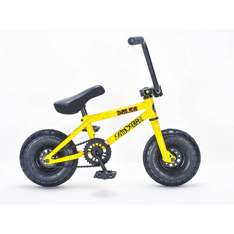Rocker Irok+ Polka Yellow Mini BMX Bike