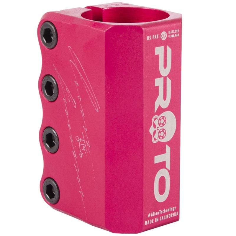 Proto Baby SCS OS Pro Scooter Clamp - Plasma Pink