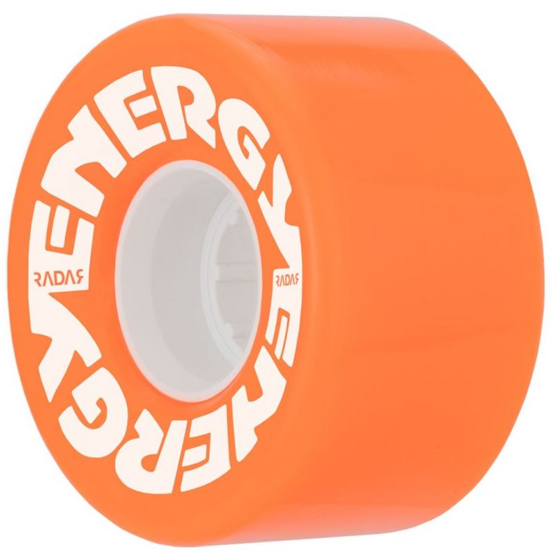 Radar Energy 57mm Quad Skate Wheels - Orange