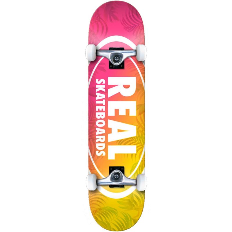 Real Island Ovals Complete Skateboard - 7.5" x 31.2"