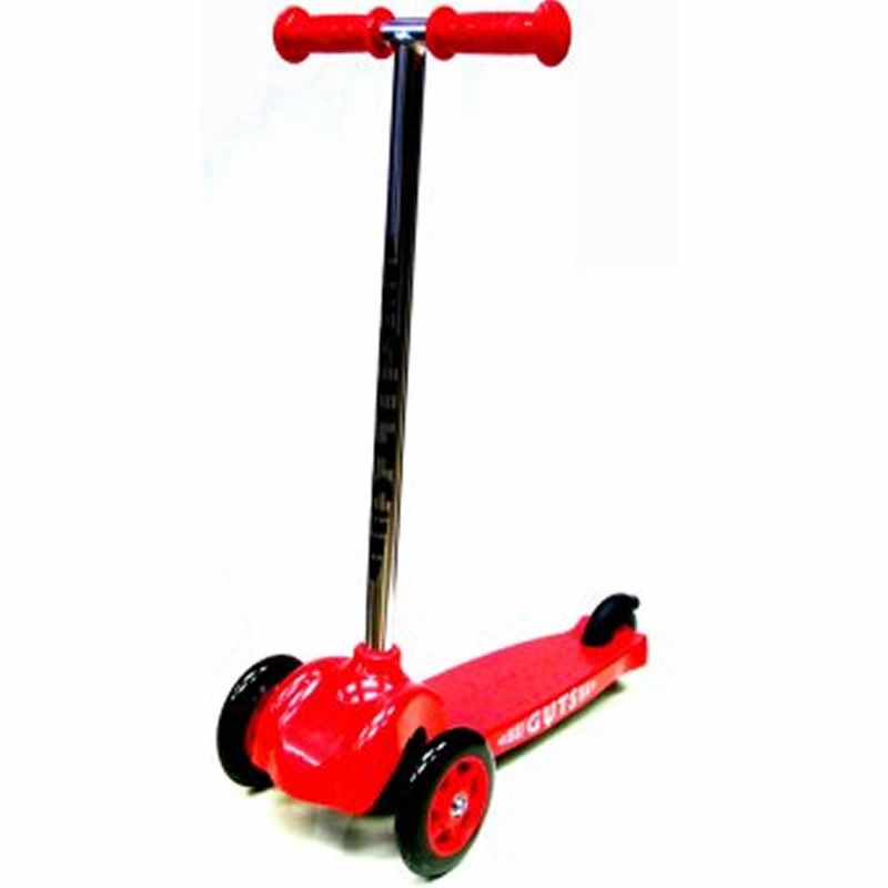 Ventronic Junior 3 Wheel Scooter - Black Red