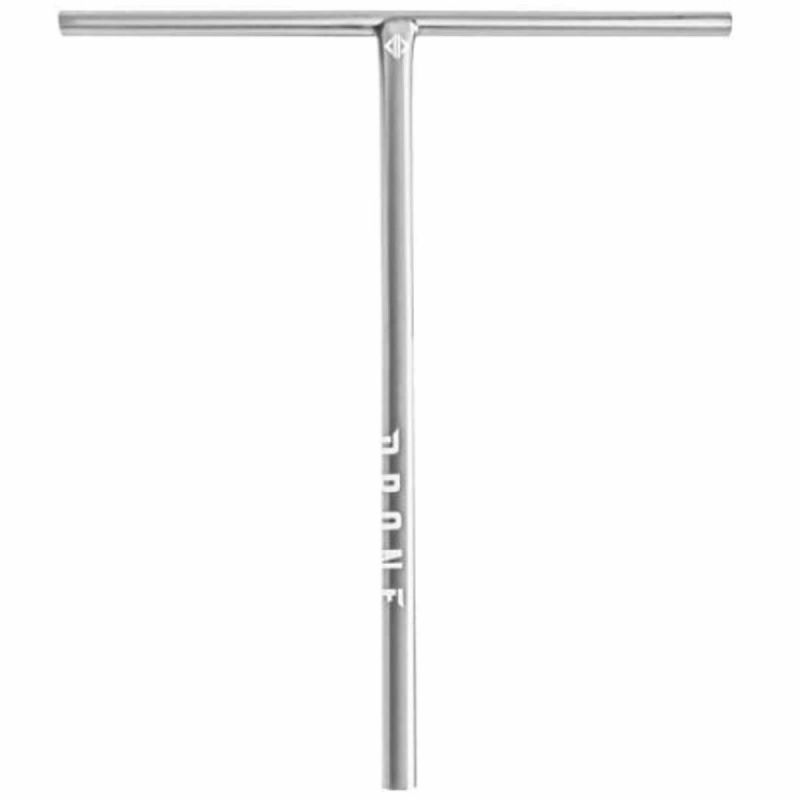 Drone Relic 2 HIC Scooter T Bars - Polished Silver Chrome – 660mm x 600mm