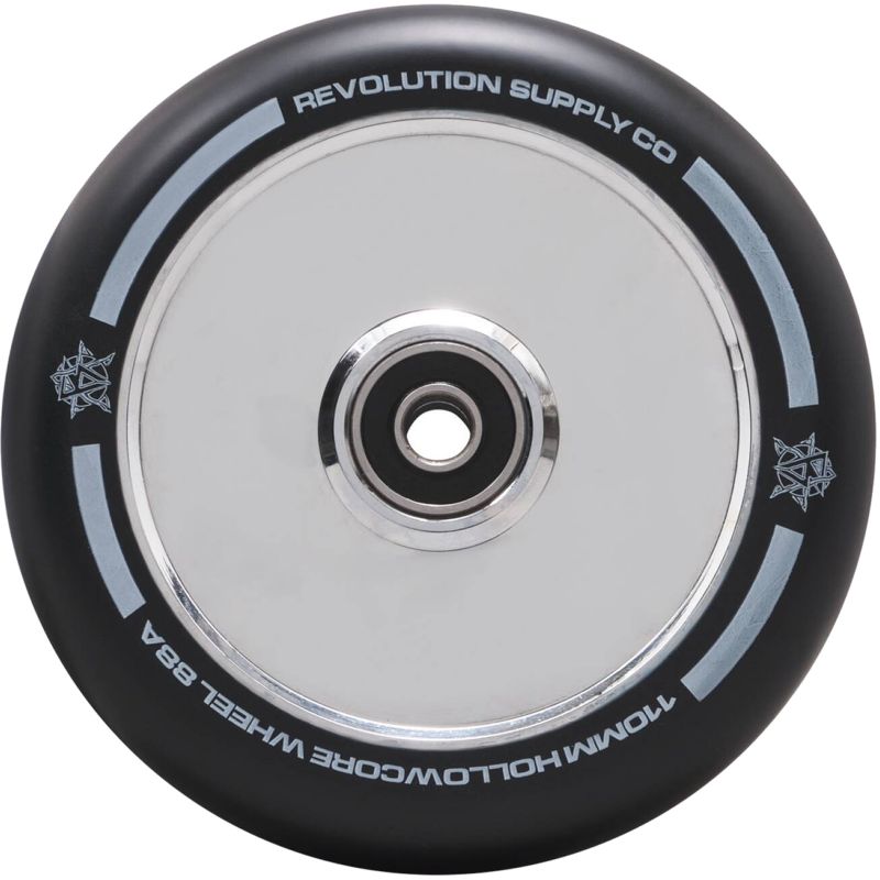 Revolution Supply Hollowcore 120mm Scooter Wheel - Chrome Silver