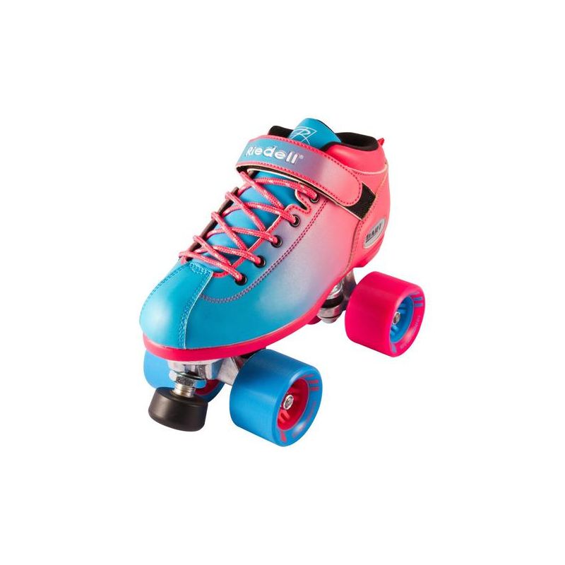 Riedell Dart Ombre Skates - Blue / Pink UK4 / EU37