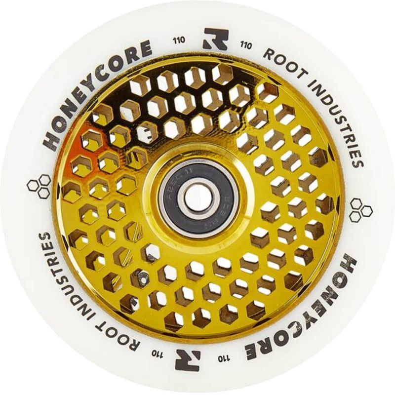 Root Industries Honeycore 110mm Scooter Wheel - White Gold