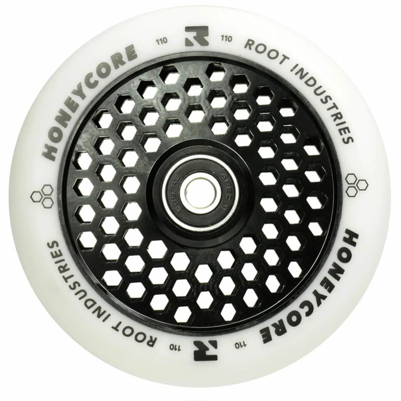 Root Industries Honeycore 110mm Scooter Wheel - Black / White