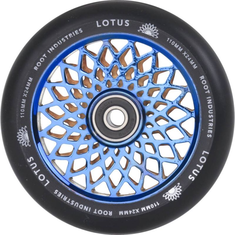 Root Industries Lotus 110mm Scooter Wheel - Blu Ray / Black