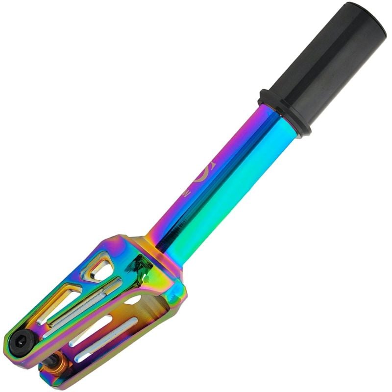 Oath Shadow IHC Scooter Fork – Neochrome Oil Slick Rainbow