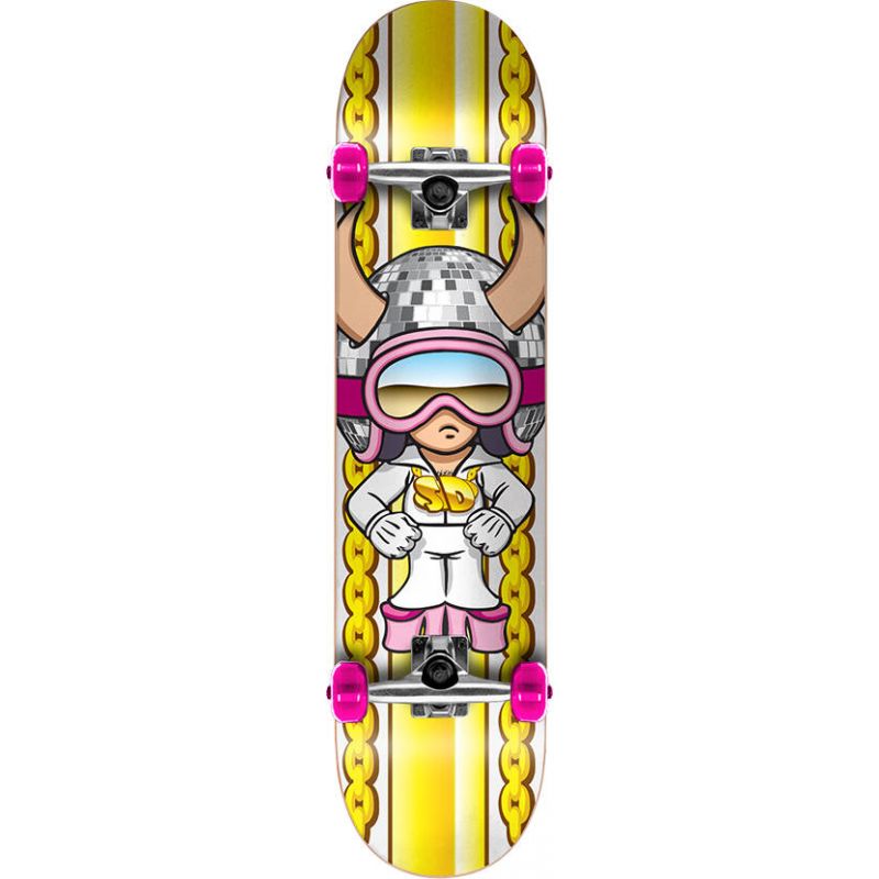 Speed Demons Characters Complete Skateboard - Disco - 31" x 7.75"