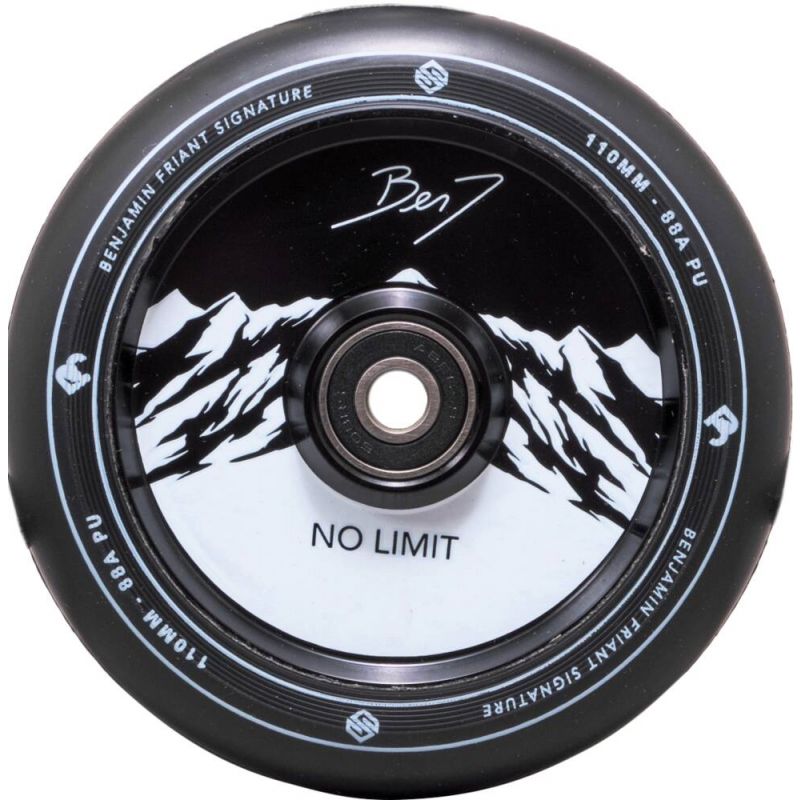 Striker Benj No Limit Stunt 110mm Scooter Wheels - Black