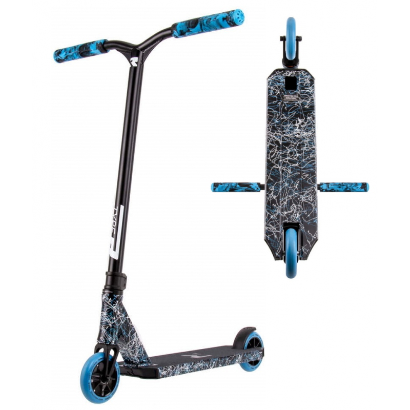 Root Industries Type R Stunt Scooter - Black / Blue / White