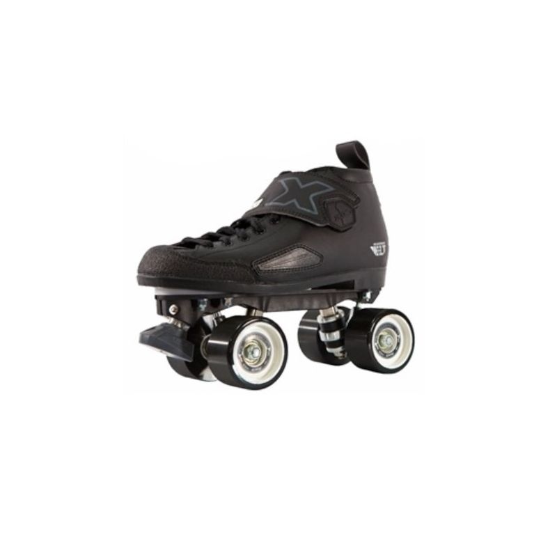 Crazy DBX 1 Quad Roller Derby Skates - Black
