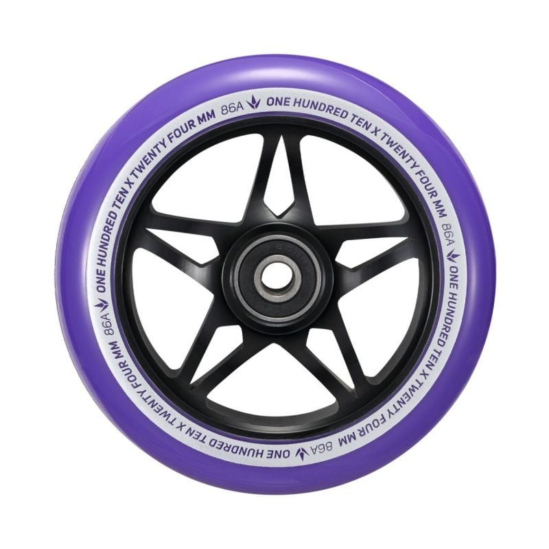 Blunt Envy One S3 110mm Scooter Wheel - Black / Purple