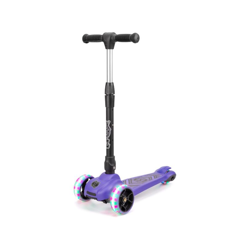 Xootz Scout Foldable Tri-Scooter - Purple