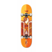 Fracture X Jono Wood 7.75" Complete Skateboard - Yellow