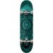 Blueprint Home Heart Black Teal Complete Skateboard - 31.5" x 8"
