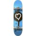 Blueprint Spray Heart V2 8" Complete Skateboard - Black / Blue / White