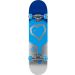 Blueprint Spray Heart V2 Blue Silver Complete Skateboard - 31." x 7.5"