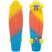 Penny Candy Fade Yellow/Red/Blue Nickel Complete Cruiser Skateboard - 27''