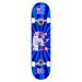 Enuff Lucha Libre Mini 7.25" Complete Skateboard - Blue / Blue