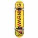 Rampage Glitch Warning Yellow 8" Complete Skateboard