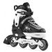 SFR Pulsar Silver Adjustable Inline Skates / Rollerblades