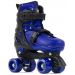 SFR Nebula Adjustable Quad Roller Skates - Blue