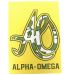 AO Scooters Logo Sticker Yellow