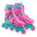Xootz Adjustable Inline Roller Skates - Pink