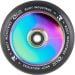 Root Industries AIR Hollowcore 110mm Scooter Wheel - Black / Rocket Fuel Neochrome Rainbow
