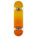 Rocket Double Dipped Orange / Yellow Complete Skateboard - 31" x 8" 