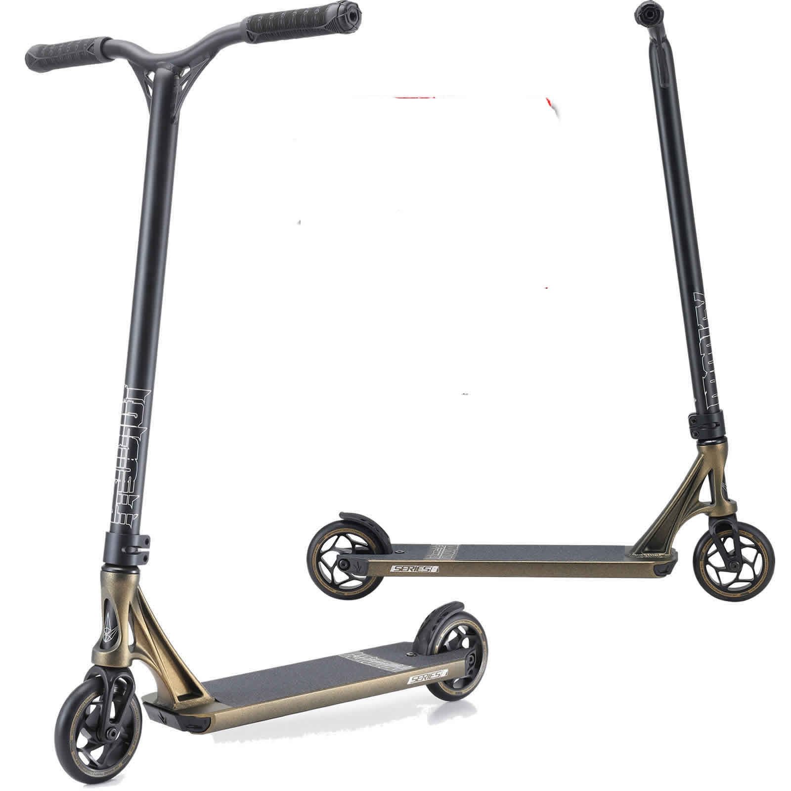 Gold Blunt Envy Prodigy S8 Complete Pro IHC Childrens Stunt Scooter 