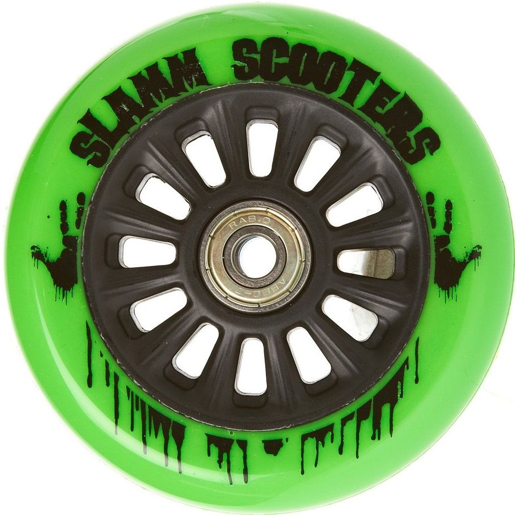 Slamm Scooter Wheel Nylon Core 110mm Green 