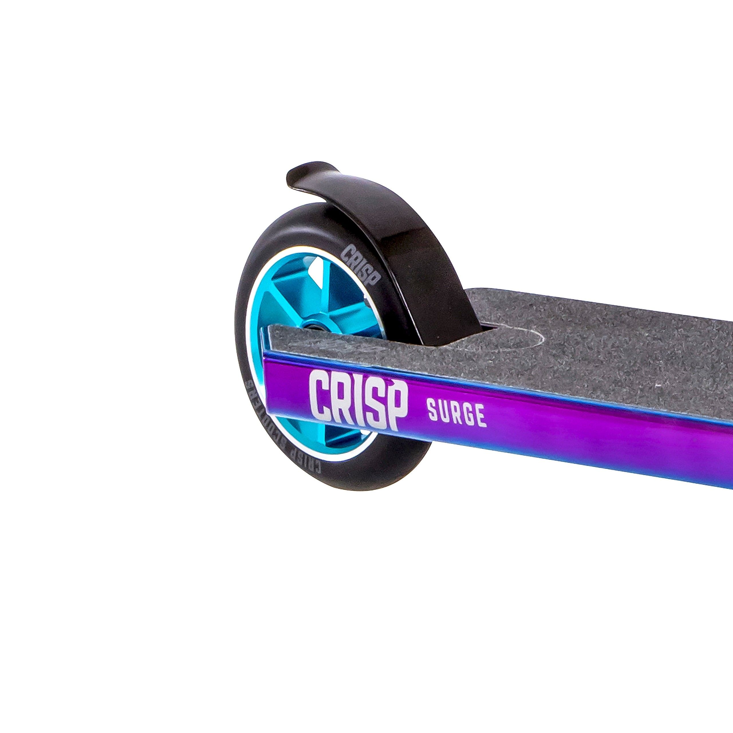 Purple Crisp Surge 2020 Complete Stunt Scooter Green Chrome Blue 