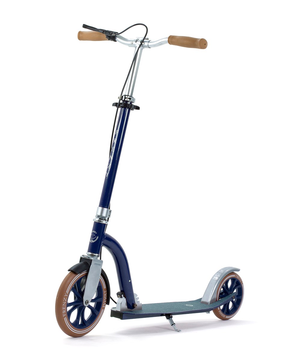 An image of Frenzy 230mm Recreational Scooter Dual Brake - Blue