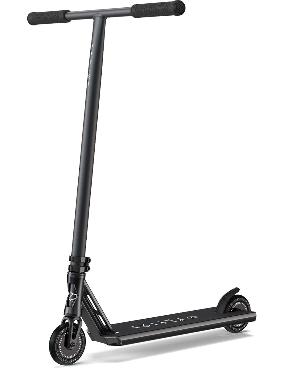An image of Fuzion Z350 2021 Fixed 1 Piece Boxed Street Stunt Scooter - Black