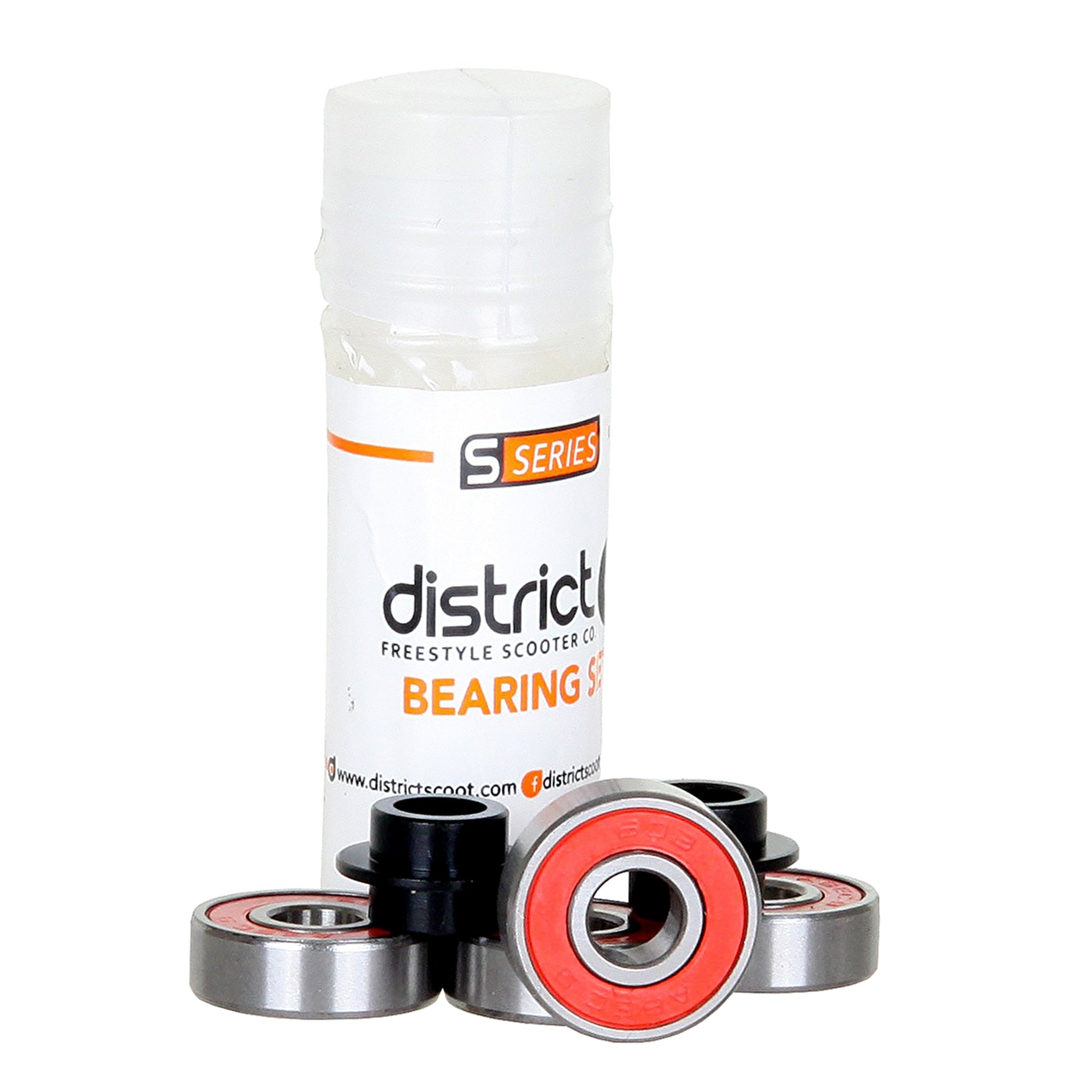 An image of District ABEC 9 Bearings Set and Spacers