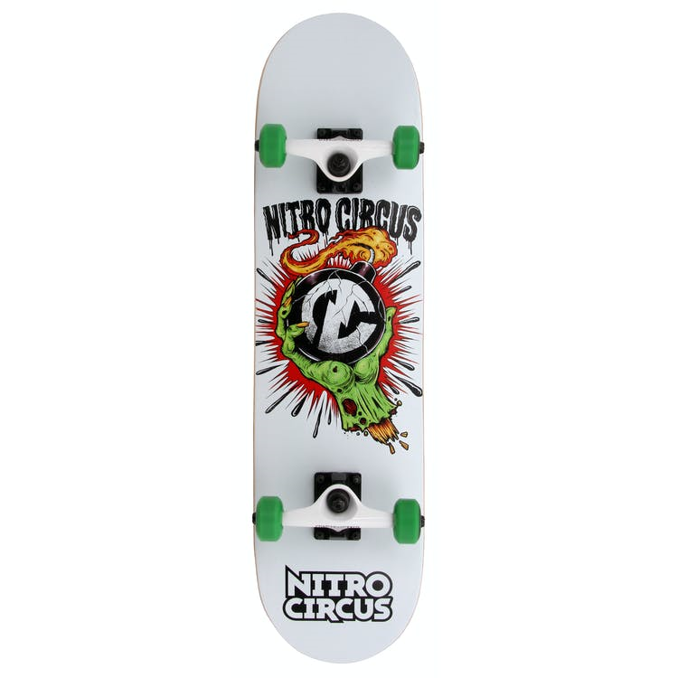 An image of Nitro Circus 8" Complete Skateboard - Flame
