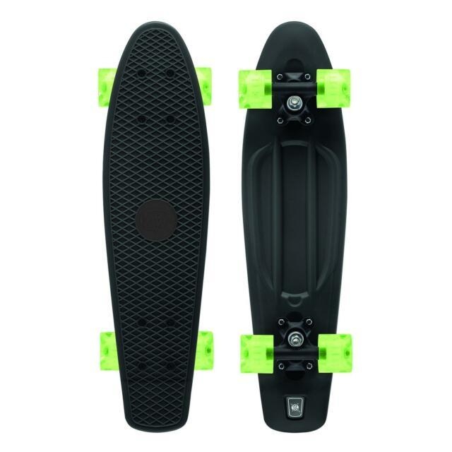 An image of Xootz 22" LED Cruiser Skateboard - Black