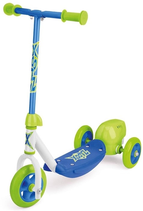 An image of Xootz 3 Wheel Bubble Scooter - Green / Glue