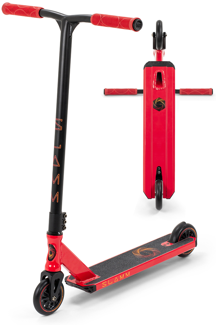 An image of Slamm Urban V8 Complete Stunt Scooter - Red
