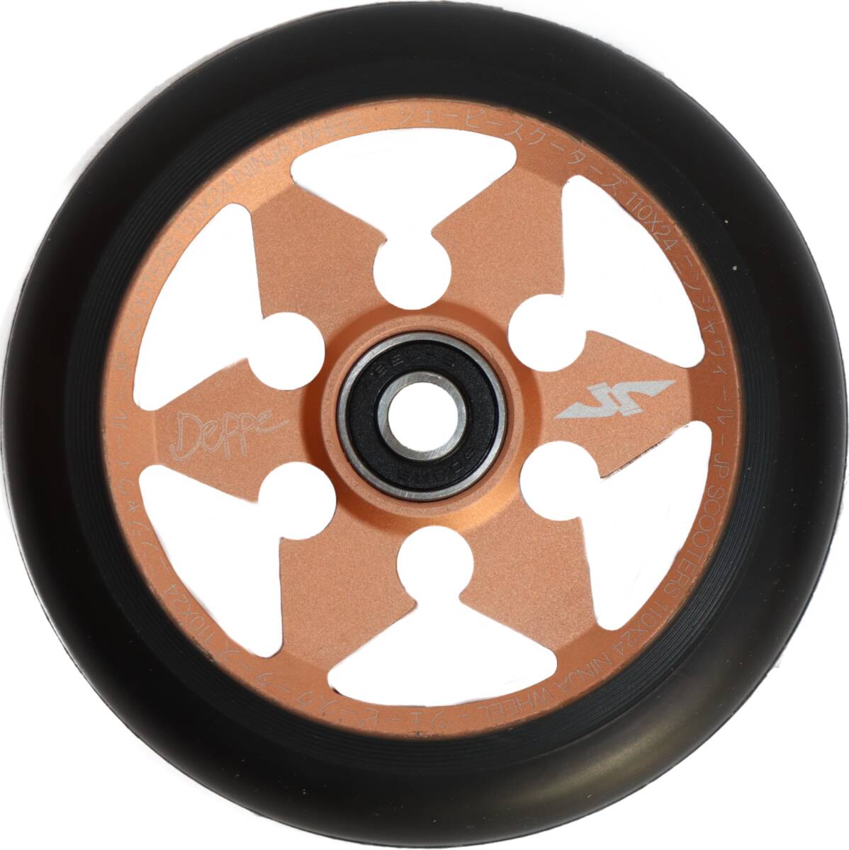 An image of JP Scooters Ninja Jeppe Nielsen Signature Scooter Wheels - 110mm