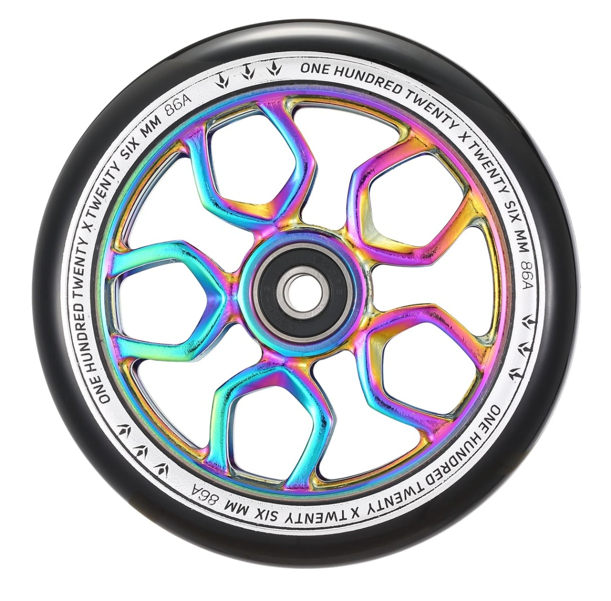 An image of Blunt Envy Lambo 120mm Scooter Wheel - Neochrome