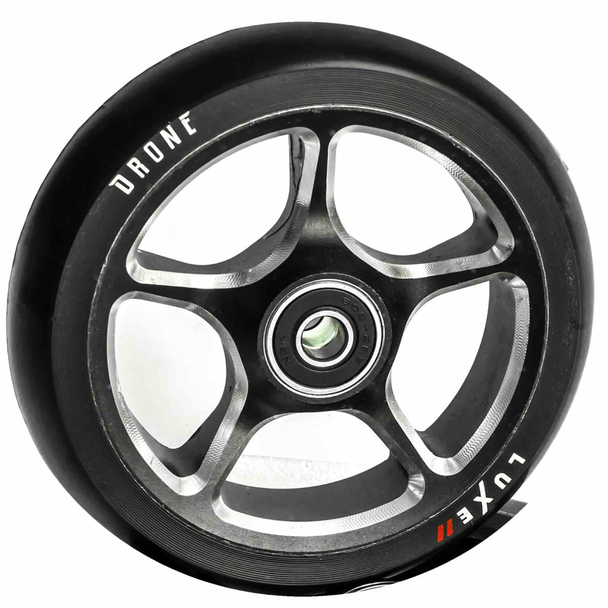 An image of Drone Luxe 2 110mm Scooter Wheel - Black