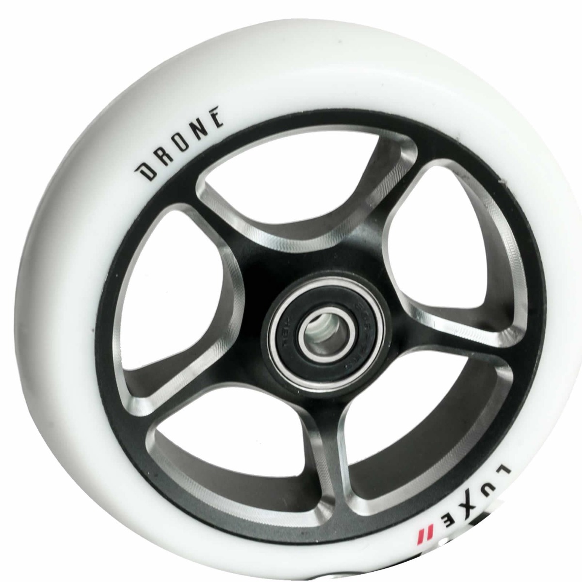 An image of Drone Luxe 2 110mm Scooter Wheel - White