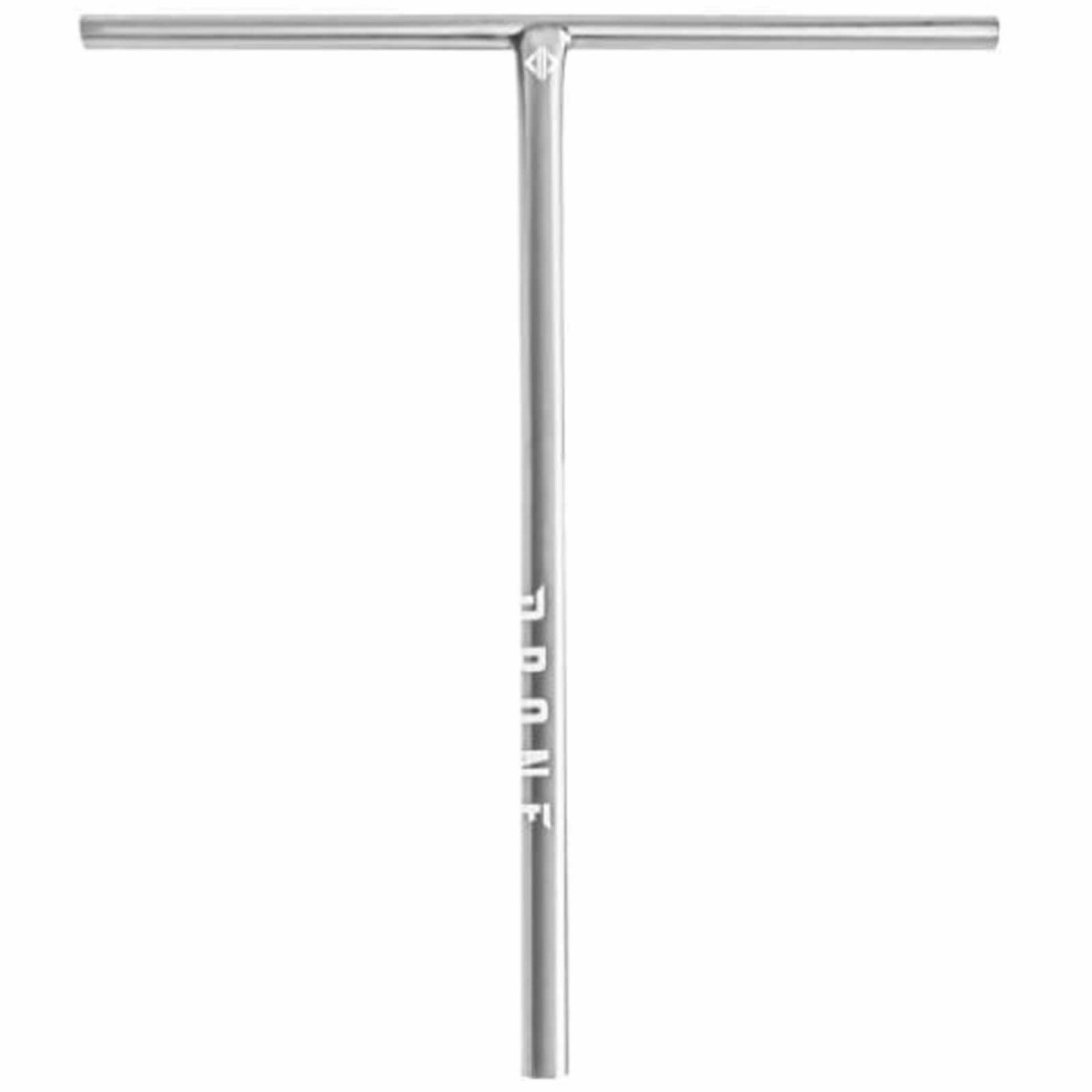 An image of Drone Relic 2 SCS / IHC Scooter T Bars - Polished Silver Chrome – 710mm x 600m...