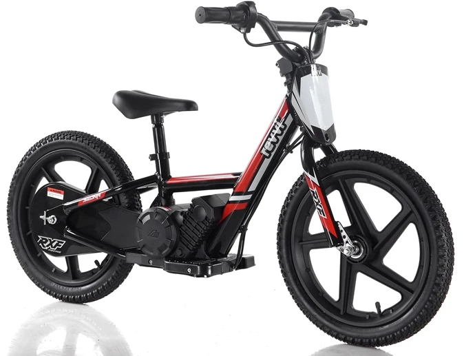 An image of Revvi 16" Kids Electric Balance Bike - Red