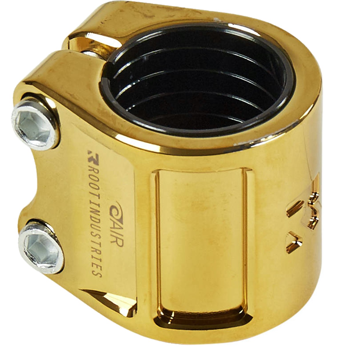 An image of Root Industries Gold Air Double Clamp Oversized & Standard